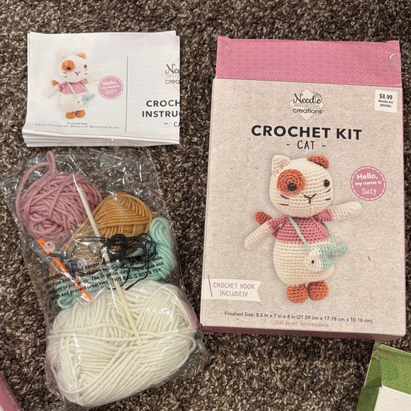 Crochet Kit Set - Cat, Flamingo, Avocado - Picture 4 of 5